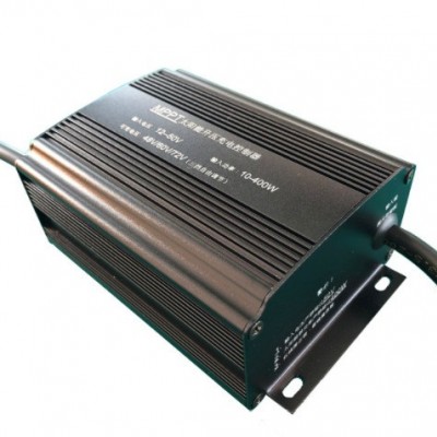 电动车太阳能升压控制器48v60V72V可调 400W MPPT充电光伏发电